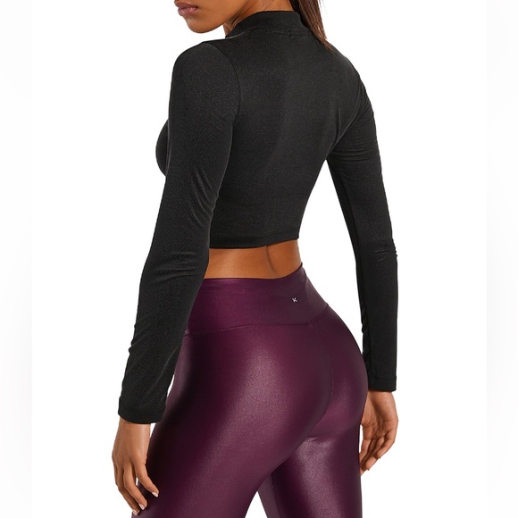 KORAL***Luca Marlow Black Crop Top***$85 NWT - Picture 9 of 12